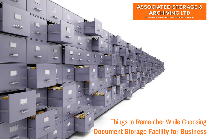 Things to Remember While Choosing Document Storage Facility for Business